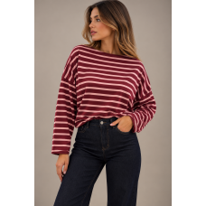 Μπλούζα Stripes Oversized 