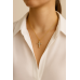 Σταυρός “Shine Grace” – Χρυσό με Ζιργκόν (Small size)
