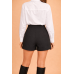 Chic Wrap Skort – Μαύρο