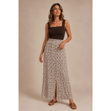 Olivia Floral Maxi Skirt