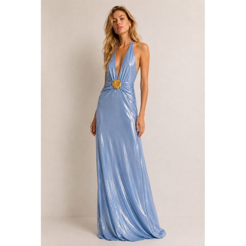 Celeste Sky Maxi Dress