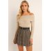 “Oxford Chic” – Καρό Mini Φούστα 