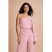LUMINA One Shoulder Draped Jumpsuit