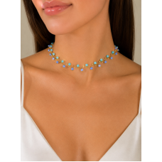 Pearl Bloom Choker Necklace