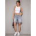 Denim Edge Bermuda Shorts