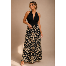 Maxi Φούστα Baroque Elegance