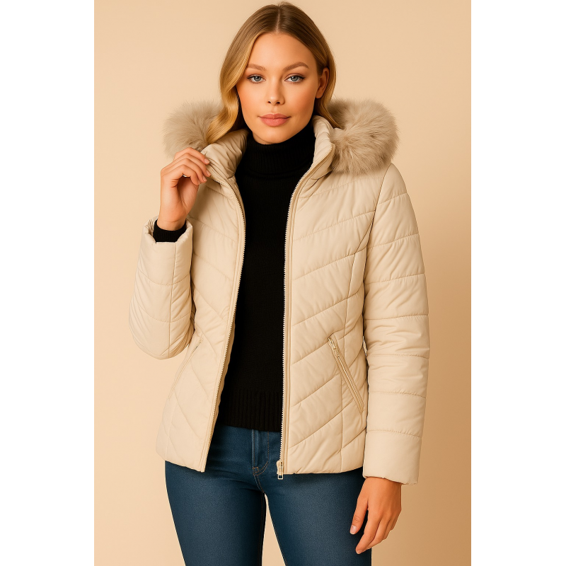 Puffer Elegance –  Μπουφάν με εσωτερική επένδυση