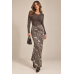 Serpentine Maxi Skirt