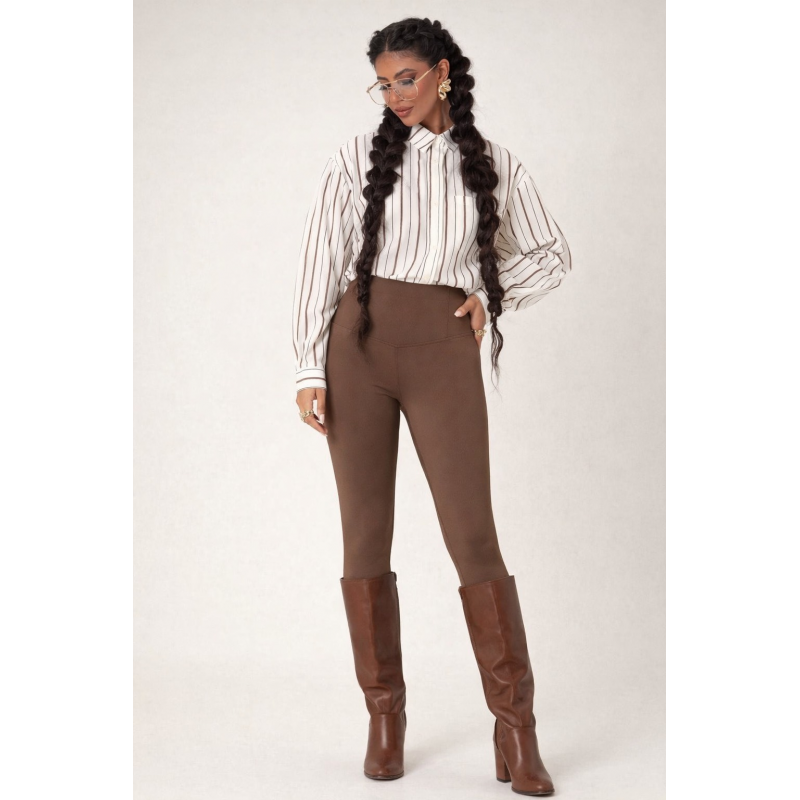 Chocolate Sculpt Leggings