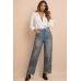 Luxe Wave Rhinestone Jeans
