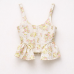 Lumina Floral Peplum Top