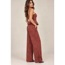 LUMINA — Rosé Denim Wide Leg Pants