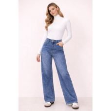 Wild Blue Wide Leg Jeans
