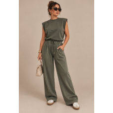 Easy Flow Wide Leg Pants – Μαλακή Παντελόνα με Λάστιχο