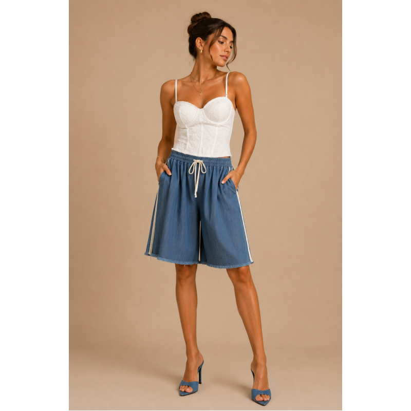 Denim Soft Bερμούδα 