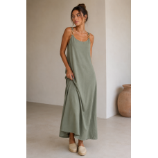 Maxi φόρεμα με κρίκους 