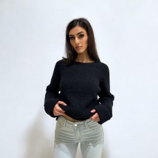 Πουλόβερ πλεκτό με ιδιαίτερα μανίκια