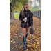 Chic Plaid Coatigan 