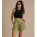 Leopard Flare Shorts – Ψηλόμεσο Σορτς Leopard Flare Shorts – Ψηλόμεσο Σορτς