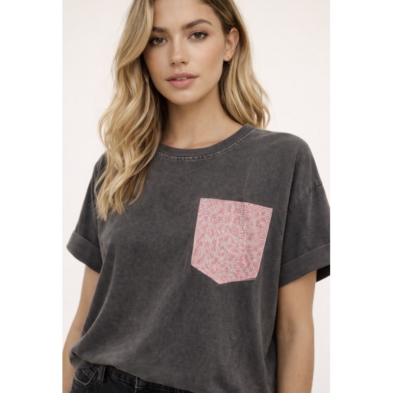 T-Shirt “Crystal Pocket”