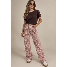 Wild Muse Leopard Jeans – Ελαστικό Γυναικείο Τζιν Παντελόνι