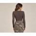 Μακρυμάνικο  top  corset 