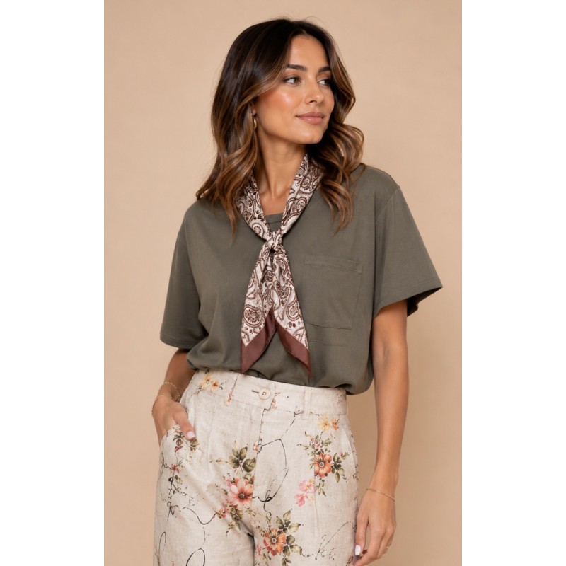 T-Shirt Luxe Scarf