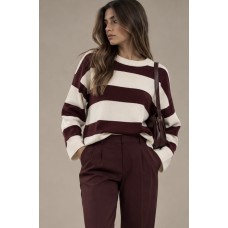 Πλεκτή Μπλούζα Paris Stripes