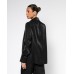 Noir Satin Shirt