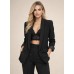  Classic Power Blazer – Black