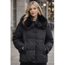 Aurora Fur Puffer Jacket