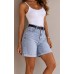 Luna Denim Bermuda Shorts
