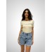 Τ-shirt basic με στρογγυλή λαιμόκοψη